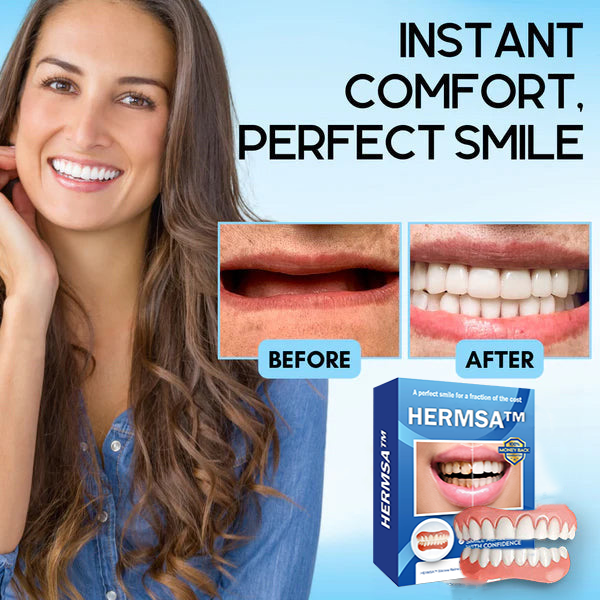 HERMSA™Silicone Reline Denture Set (👩🔬Dentist Recommendations👩🔬)
