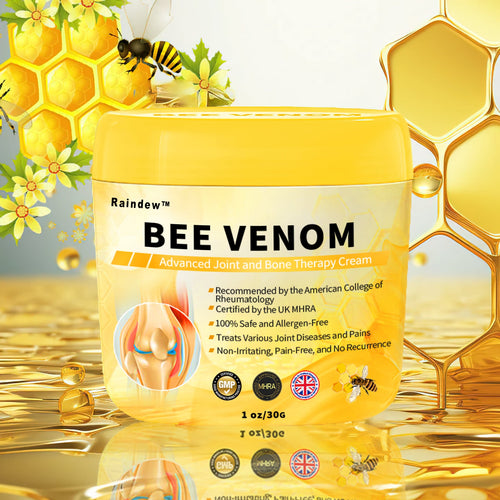 Raindew™ Bee Venom Advanced Joint and Bone Healing Cream (New Zealand Bee Extract - specializing in orthopedic conditions)