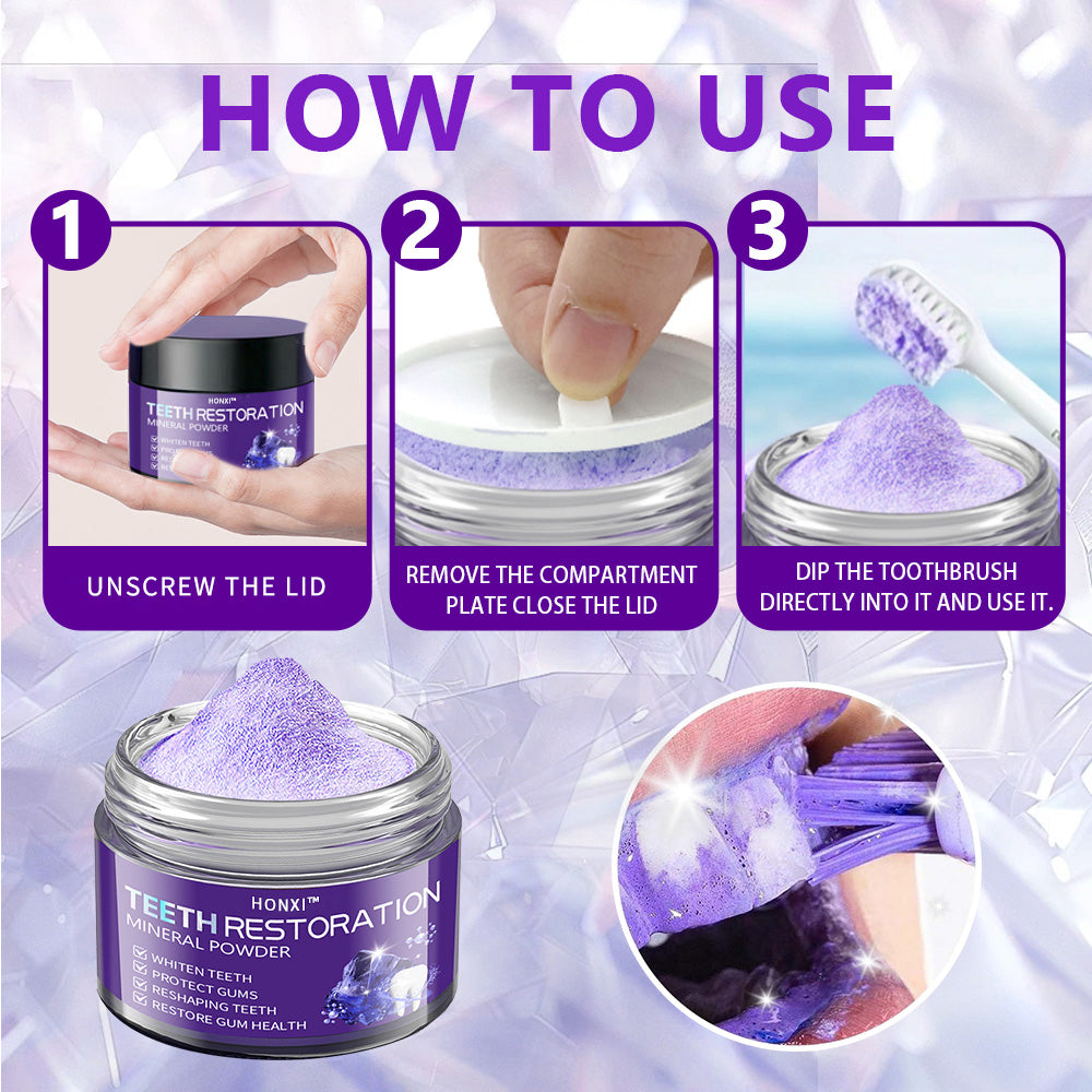 Honxi™ (BDA recommended)TeethRestoration Mineral Powder