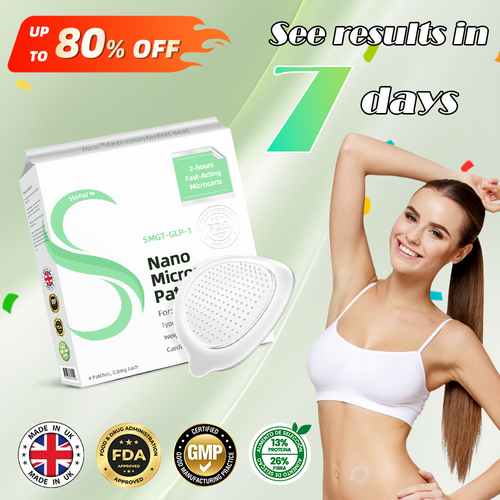 👩⚕️Honxi™ SMGT-GLP-1 Nano Microneedle Patch(Painless, long-lasting, addressing diabetes, obesity, and cardiovascular diseases)